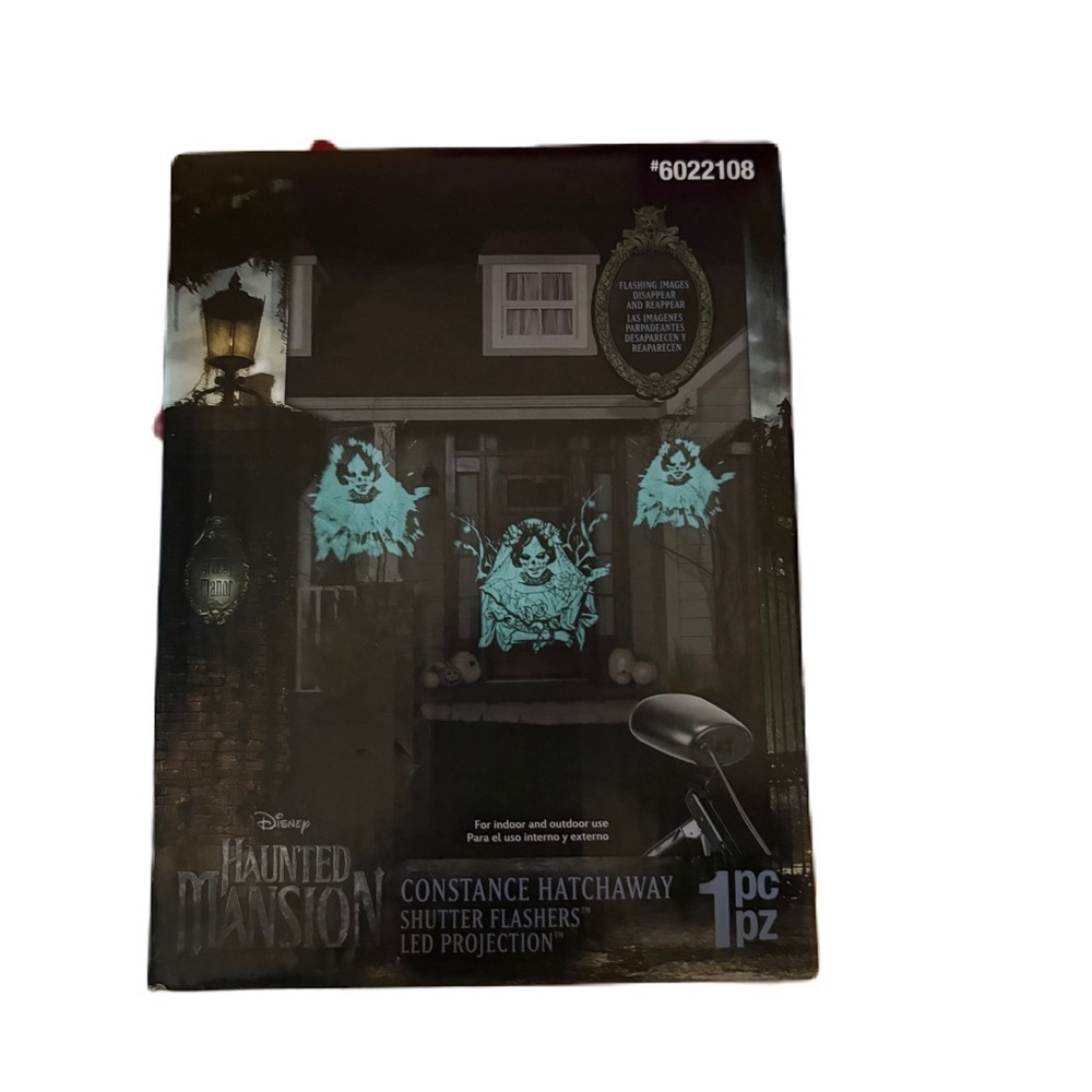 Disney Haunted Mansion LED Lightshow Constance Hatchaway NEW Projector